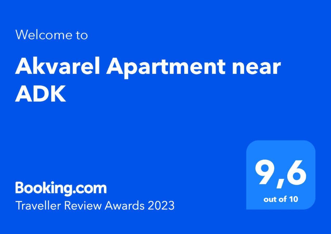 Akvarel Apartment Near Adk 阿拉木图 外观 照片
